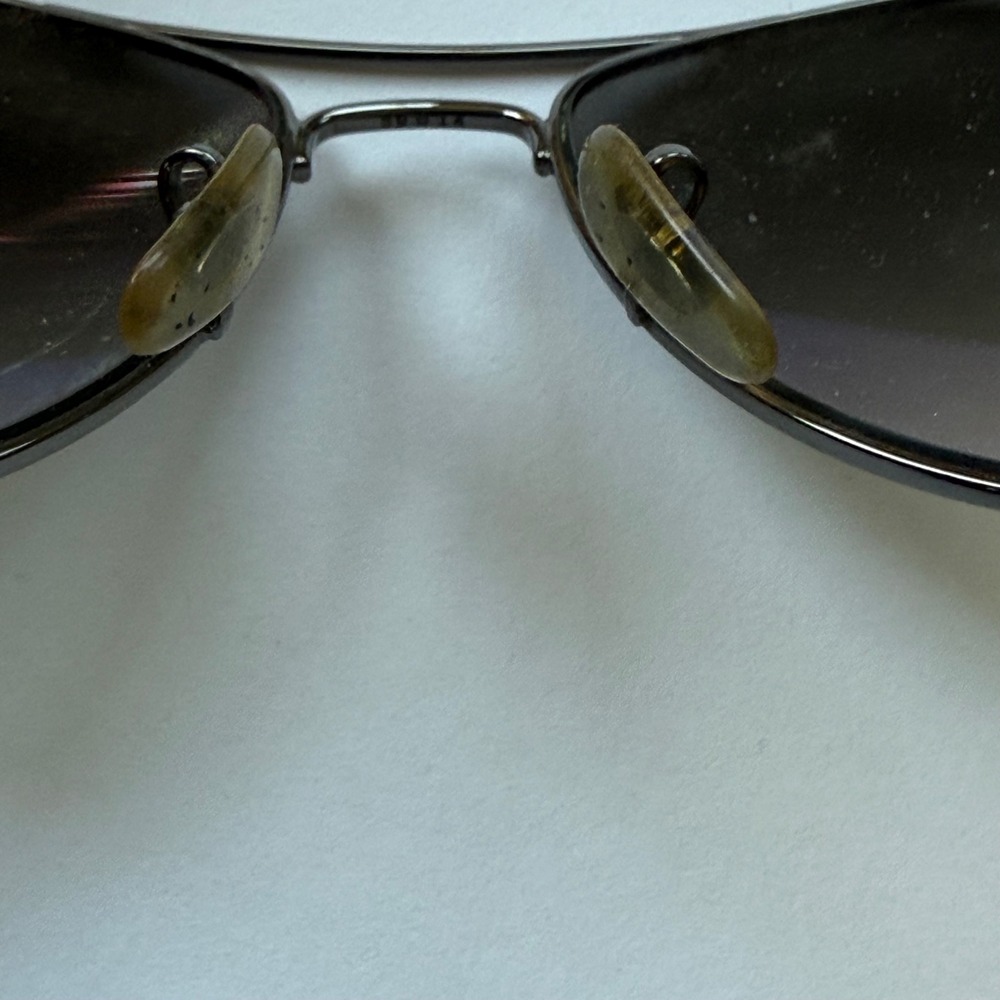 Ray-Ban Cockpit RB 3362 Sunglasses Women 59mm Gunmetal Purple Gradient  Aviator - Picture 8 of 11